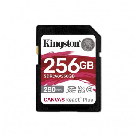 Kingston MEMORY SDXC 256GB UHS-II/SDR2V6/256GB