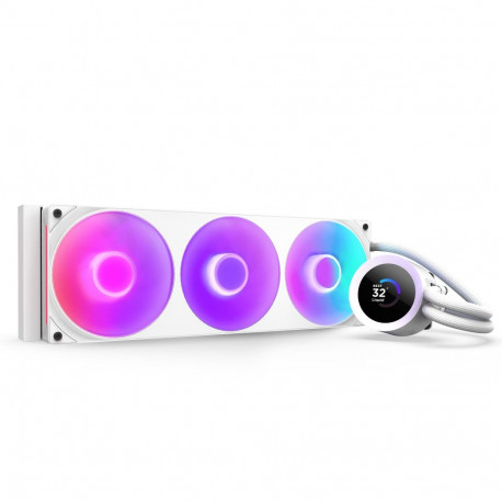 WATER COOLING NZXT KRAKEN PLUS 360 RGB LCD WHITE