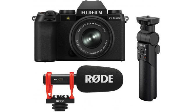 Fujifilm X-S20 + XC 15-45mm Vlogger Kit