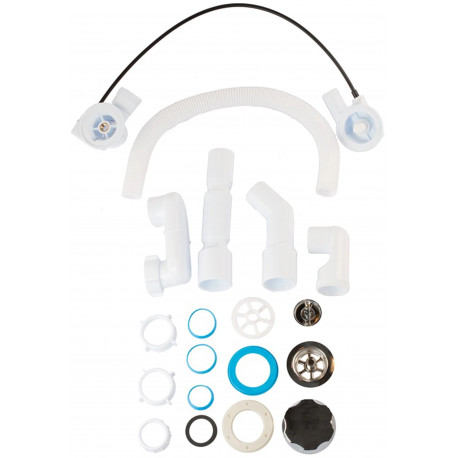 Ani Plast sifooni komplekt EM601PLEU, valge