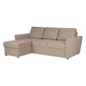 Corner sofa bed INGA beige