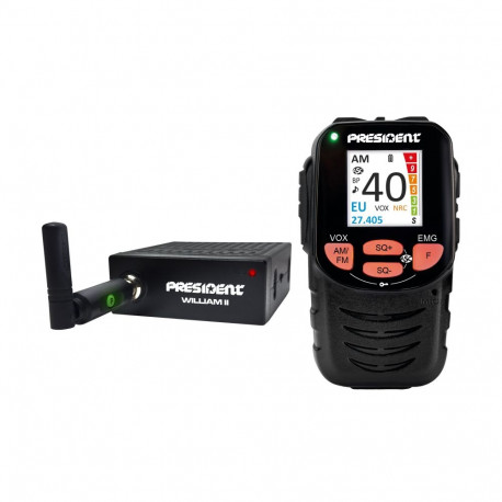 President William II autoraadiosaatja AM/FM, 12/24V