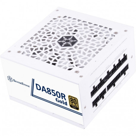 SST toiteplokk DA850R-GMA-WWW 1x 12-Pin ATX3.0 4x PCIe kaablite haldus 850W, valge
