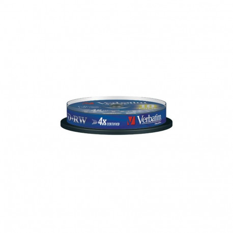 DVD+RW 4x SP 4,7GB Verbatim 10 sztuk