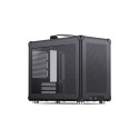 Jonsbo C6 MAX arvutikorpus, mini korpus, Micro-ATX, karastatud klaas - must