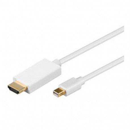 Goobay 2m Mini DisplayPort - HDMI Cable White