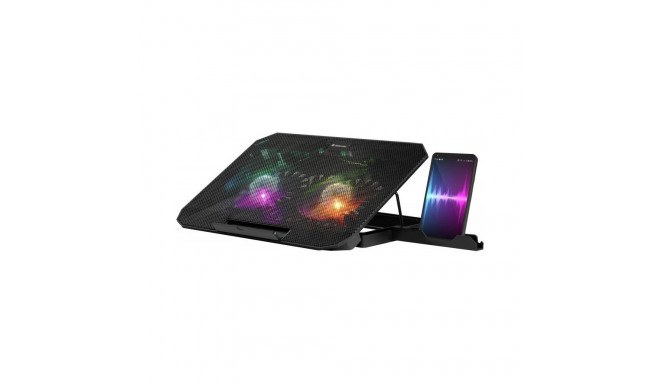 NOTEBOOK COOLING PAD NS -510 2W 2XUSB RGB