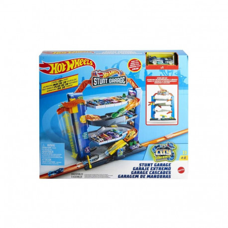 Hot Wheels Garage City Stunt garage with lift GNL70