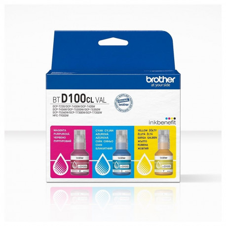 Ink Cartridge - Brother BTD100CLVAL 5000 Pages Original