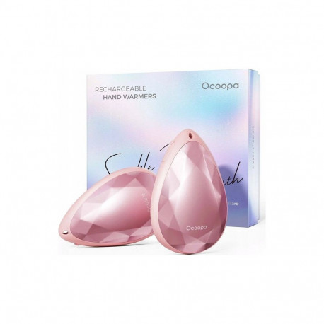 Hand Warmer - Ocoopa UT4 52°C 10h Rechargeable 2000mAh Pink
