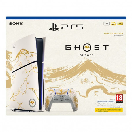Game Console - Sony PlayStation 5 Ghost of Yotei Gold Limited Edition 1TB SSD