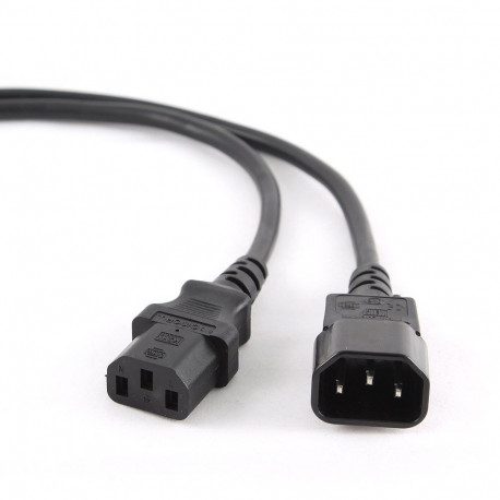 Power Cable - Gembird Pc-189 C14 Coupler Black