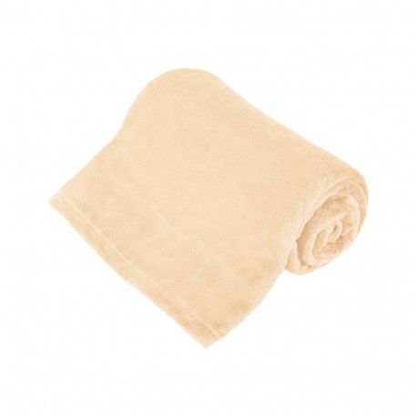 Koc polarowy 150x200 cm TEESA - kremowy