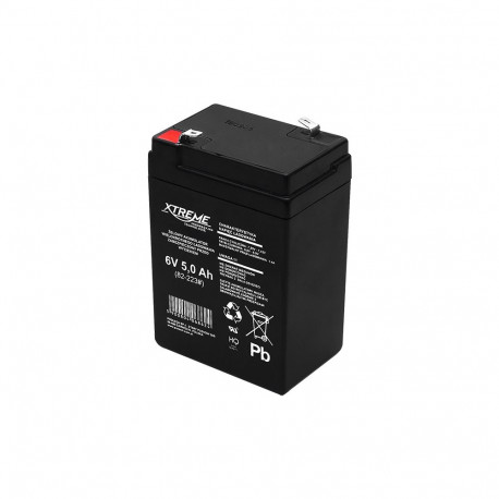 82-223# Akumulator żelowy 6v 5ah xtreme 107x70x47_4,8