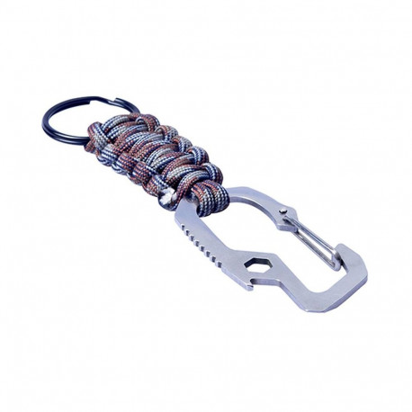 Kotikarabiin-paracord võtmehoidja -