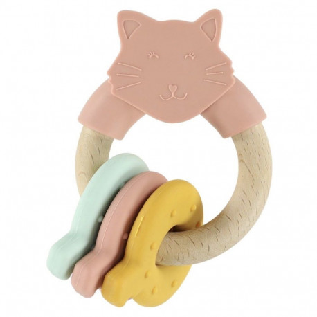 Trixie Baby’s Teething Ring Toy Cat 0m+