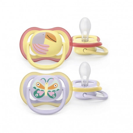Philips Avent Ultra Air Baby Pacifiers 0-6m 2pcs