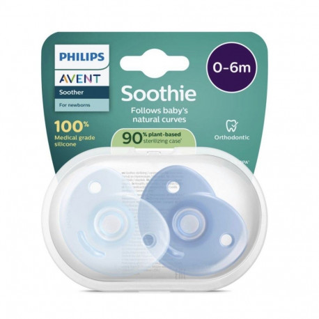 Philips Avent Soothie Baby Pacifiers 0-6m 2pcs