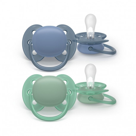 Philips Avent Ultra Soft Baby Pacifiers 6-18m 2pcs