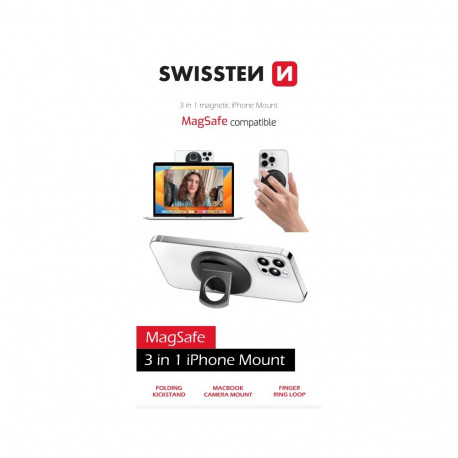 Swissten 3in1 MagStick iPhone Mount
