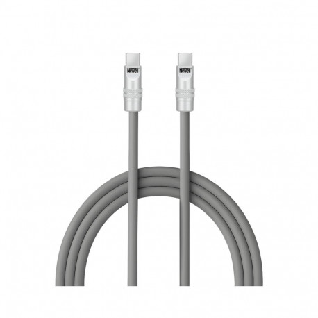 Newell USB-C - USB-C 100 W cable, 2 m, Silicone, Grey