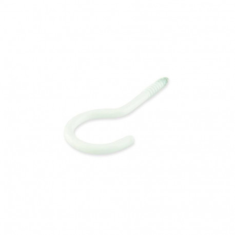 CLOTH-LINE HOOK 65X4,8X22X18 WHITE/4PCS