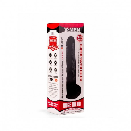 Ogromne dildo z przyssawką 38cm X-MEN