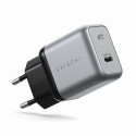 Phone charger Satechi GaN USB C 30W ST-UC30WCM-EU gray and black