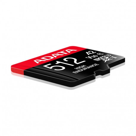 ADATA High Endurance 512 GB microSDXC (UHS-I U3, Class 10, V30, A2)