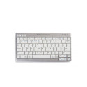 BakkerElkhuizen UltraBoard 950 Wireless keyboard Office Bluetooth QWERTY US English Light grey, Whit