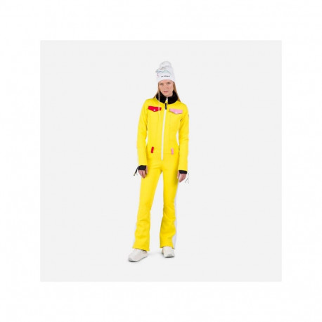 Rossignol naiste kombinesoon W Sublim polsterdatud S, kollane