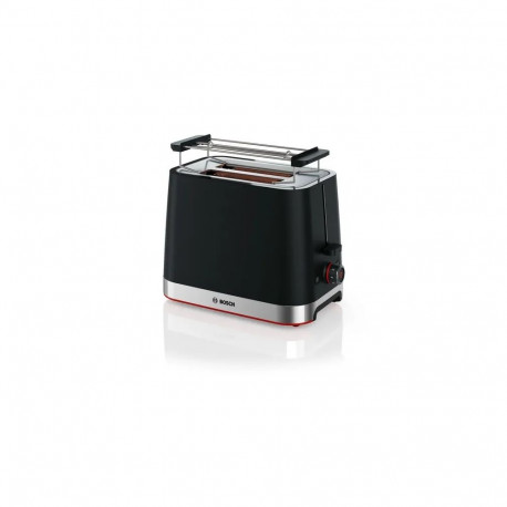 Bosch TAT4M223 toaster 4 2 slice(s) 950 W Black, Stainless steel