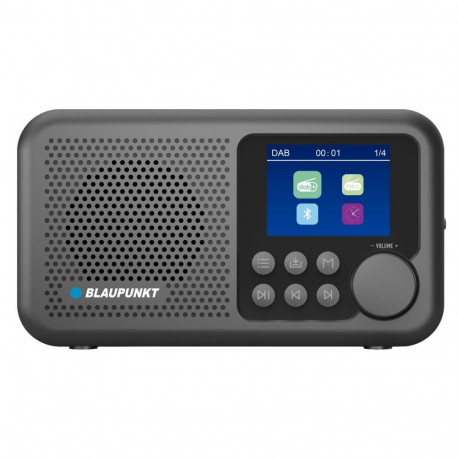 Blaupunkt kaasaskantav raadio DR8BK, must