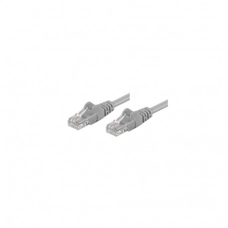Techly 50m RJ45 Cat 5e networking cable Grey Cat5e U/UTP (UTP)