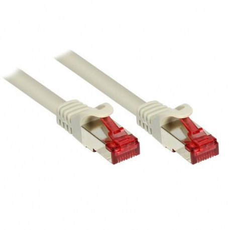 Alcasa Cat6 S/FTP 1m networking cable Grey S/FTP (S-STP)