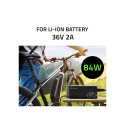 Charger for ebike batteries 36V, 42V, 2A