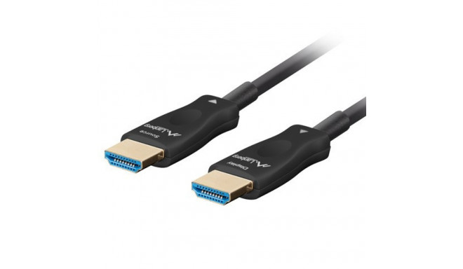 Must optiline HDMI M/M v2.1 50M 8K OAC kaabel
