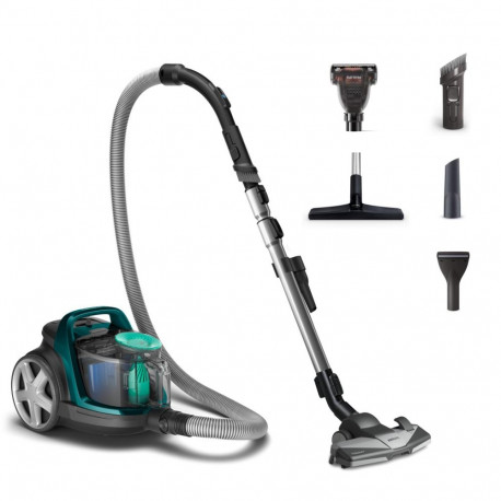 Vacuum Cleaner|PHILIPS|Bagless|900 Watts|Capacity 1.5 l|Noise 77 dB|Dark Grey|Weight 5.3 kg|FC9556/0