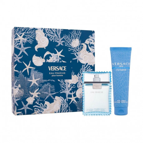 Versace Man Eau Fraiche Eau de Toilette (100ml) (Edt 100 ml + Shower Gel 150 ml)