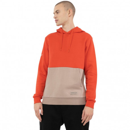 Bluza męska 4F pomarańcz neon H4Z22 BLM027 70N  S