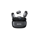 BOYA Microphone Wireless Mini 2-01 2.4GHz, with 2 transmitters and 2 receivers (Type-C and Lightning