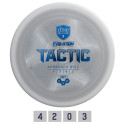 Discgolf DISCMANIA Midrange driver SOFT EXO TACTIC Evolution Grey 4/2/0/3