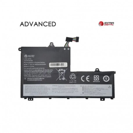 ExtraDigital sülearvuti aku Lenovo L19C3PF9 4650mAh