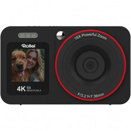 Rollei Compactline 64 DualScreen digikaamera must