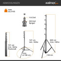 Walimex pro Jumbo AIR 600cm lampstatiiv