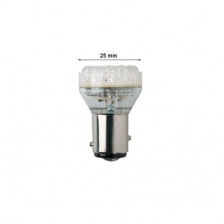 LED Pirnid 12V 21 W  BA15S Valged 1 POLE WHITE 2tk Sumex