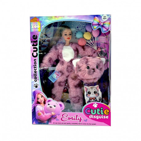 TOY DOLL WITH CAT COSTUME ZJA376492