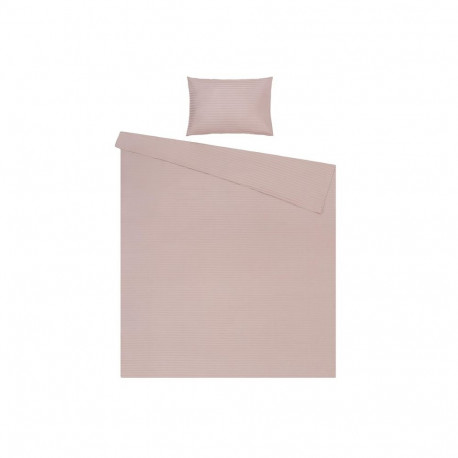 BEDDING COVER SET Taupe SATEEN 140x200CM