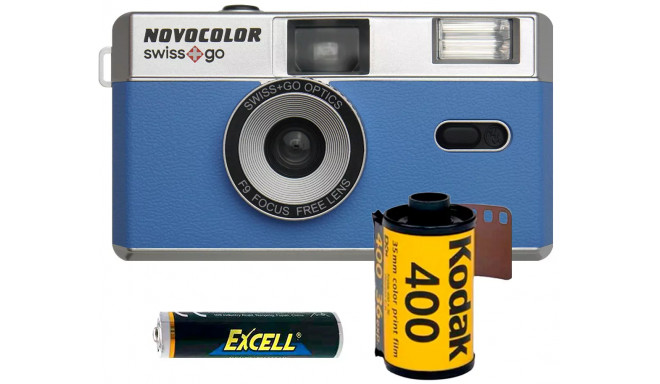 Novocolor Swiss+Go 35mm, blue