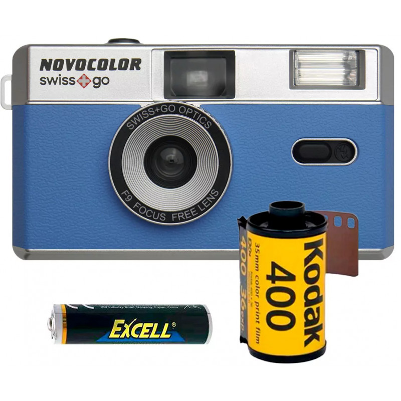 Novocolor Swiss+Go 35mm, sinine